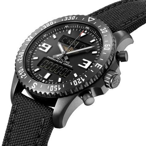 breitling chronospace strap|Breitling chronometre aerospace watch.